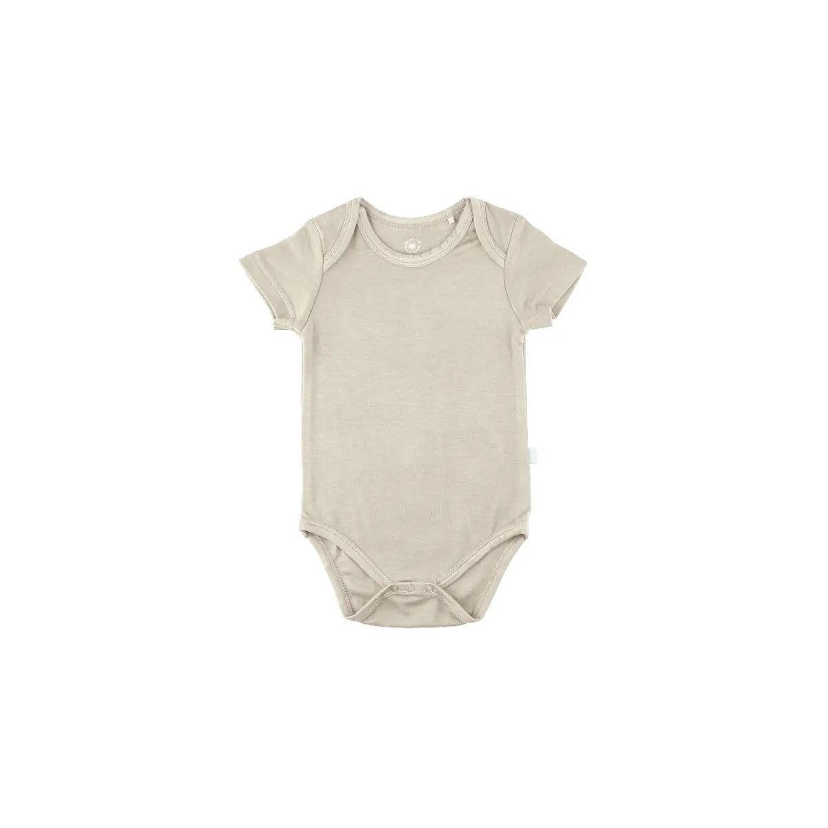 Baby Short Sleeve Bamboo Bodysuit for Infants Gentle and Breathable LuxeWeave Fabric.