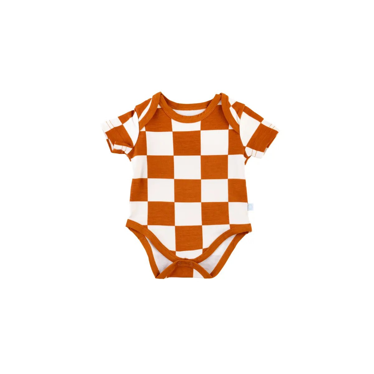 Baby Short Sleeve Bamboo Bodysuit for Infants Gentle and Breathable LuxeWeave Fabric.