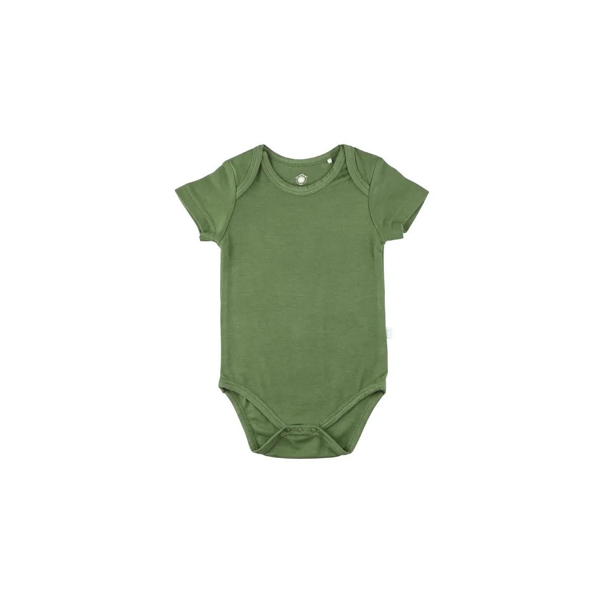 Baby Short Sleeve Bamboo Bodysuit for Infants Gentle and Breathable LuxeWeave Fabric.