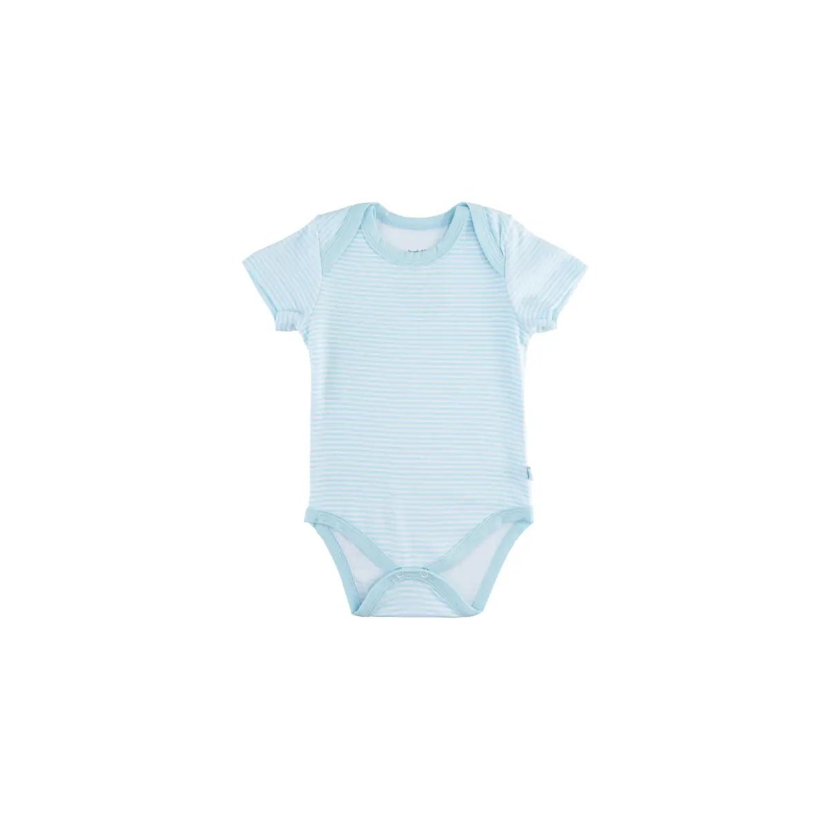 Baby Short Sleeve Bamboo Bodysuit for Infants Gentle and Breathable LuxeWeave Fabric.