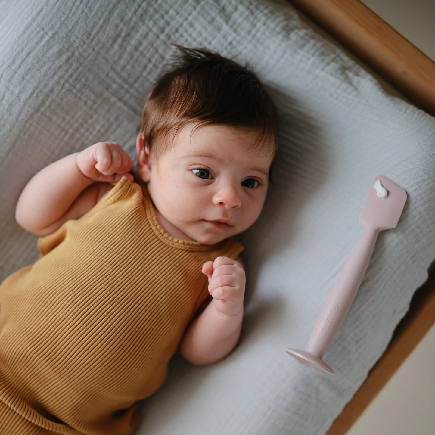 Extra Soft Muslin Changing Pad Cover 100 Percent Cotton Breathable and Cozy Design Mushie