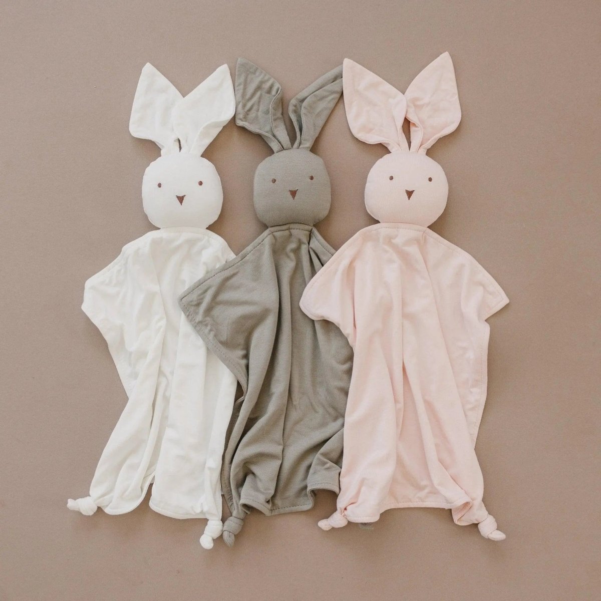 Little Joy Co. Bamboo Bunny Lovey Soft Baby Blanket by Little Joy Co - Everetts Place Boutique -