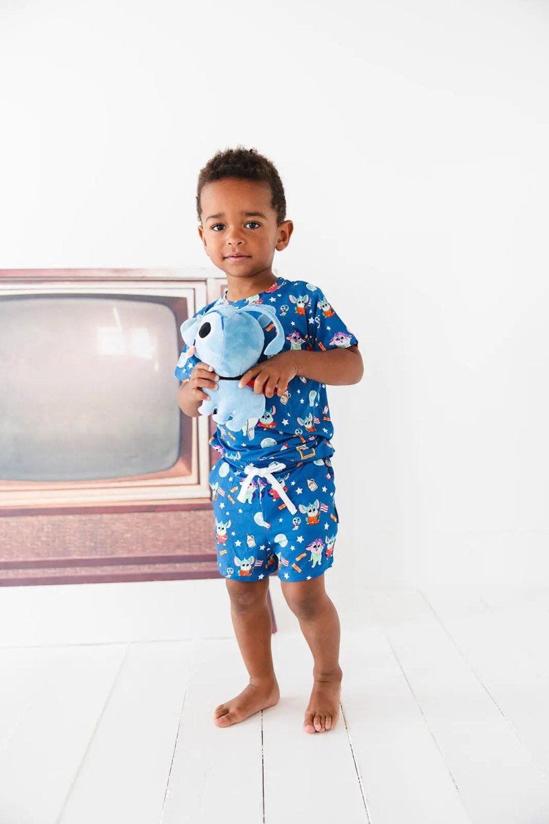 Charlie Lou Baby Bamboo Shortie Set for Babies Chip Chilla Collection - Everetts Place Boutique -