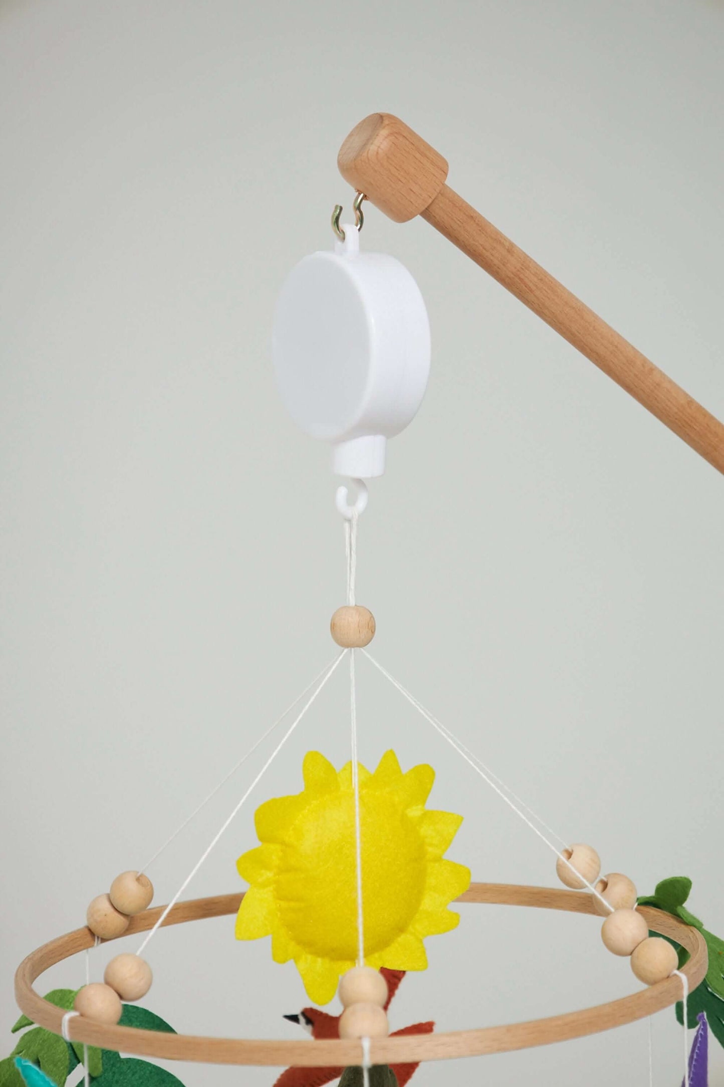Montessori Baby Mobile Set Beech Wood Toys With Animals Kidodido Everetts Place: Online Boutique
