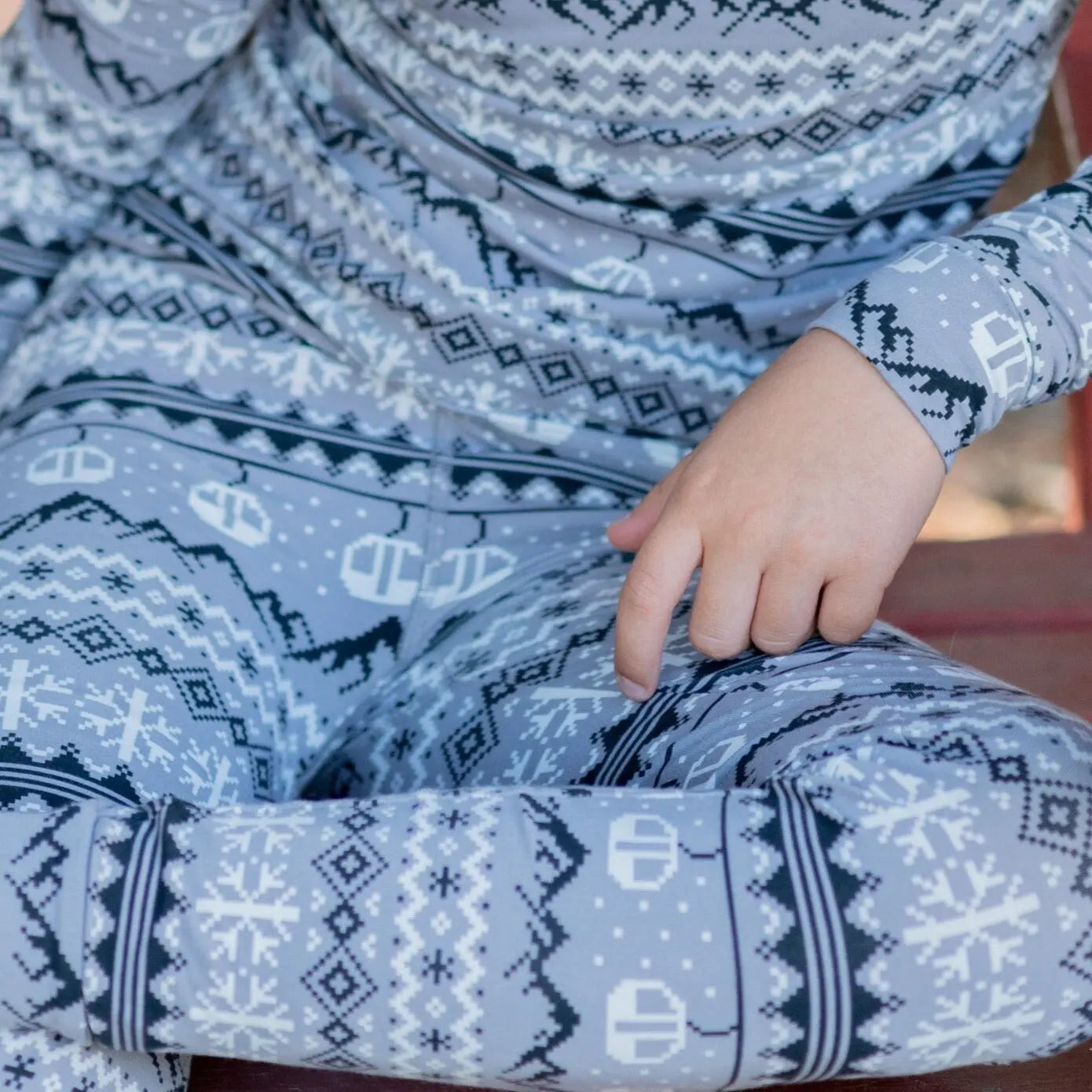 Big Kid Pajama Set for Holiday Comfort and Fun Sweet Bamboo