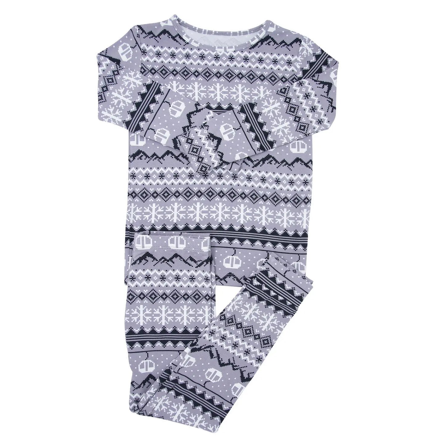 Big Kid Pajama Set for Holiday Comfort and Fun Sweet Bamboo