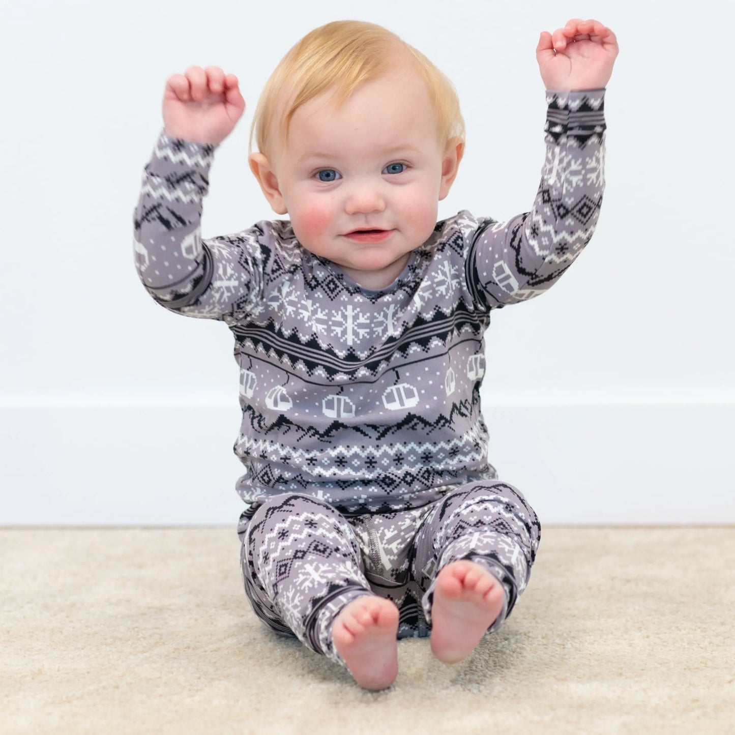 Big Kid Pajama Set for Holiday Comfort and Fun Sweet Bamboo