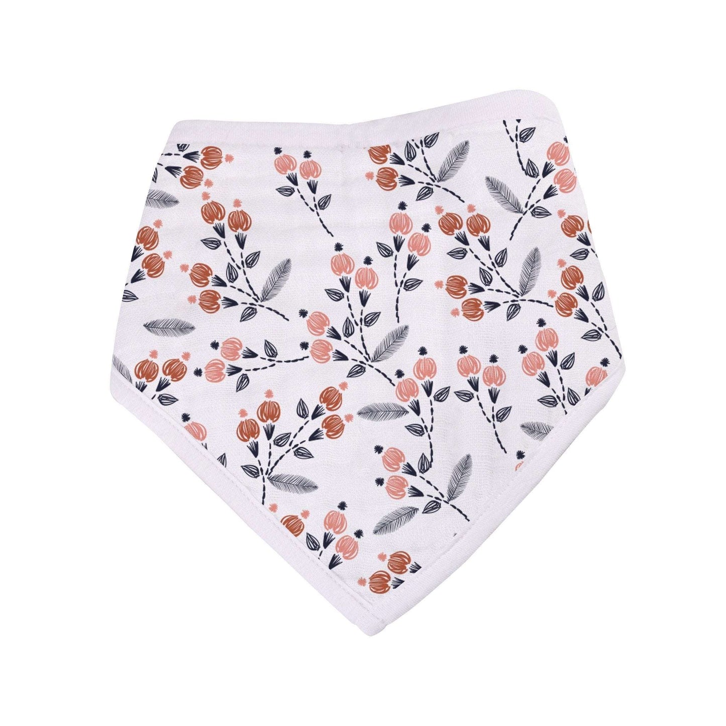 Blooms Bamboo Bandana Bibs 3 Pack Soft Absorbent Natural Muslin for Feeding and Teething Newcastle Classics
