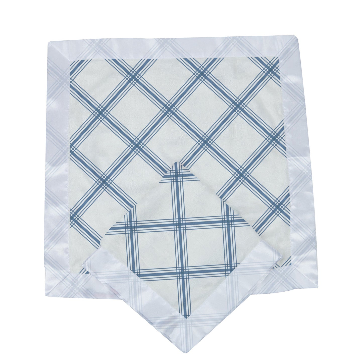 Blue Buffalo Check Plaid Newcastle Blankie Security Blanket For Kids Newcastle Classics