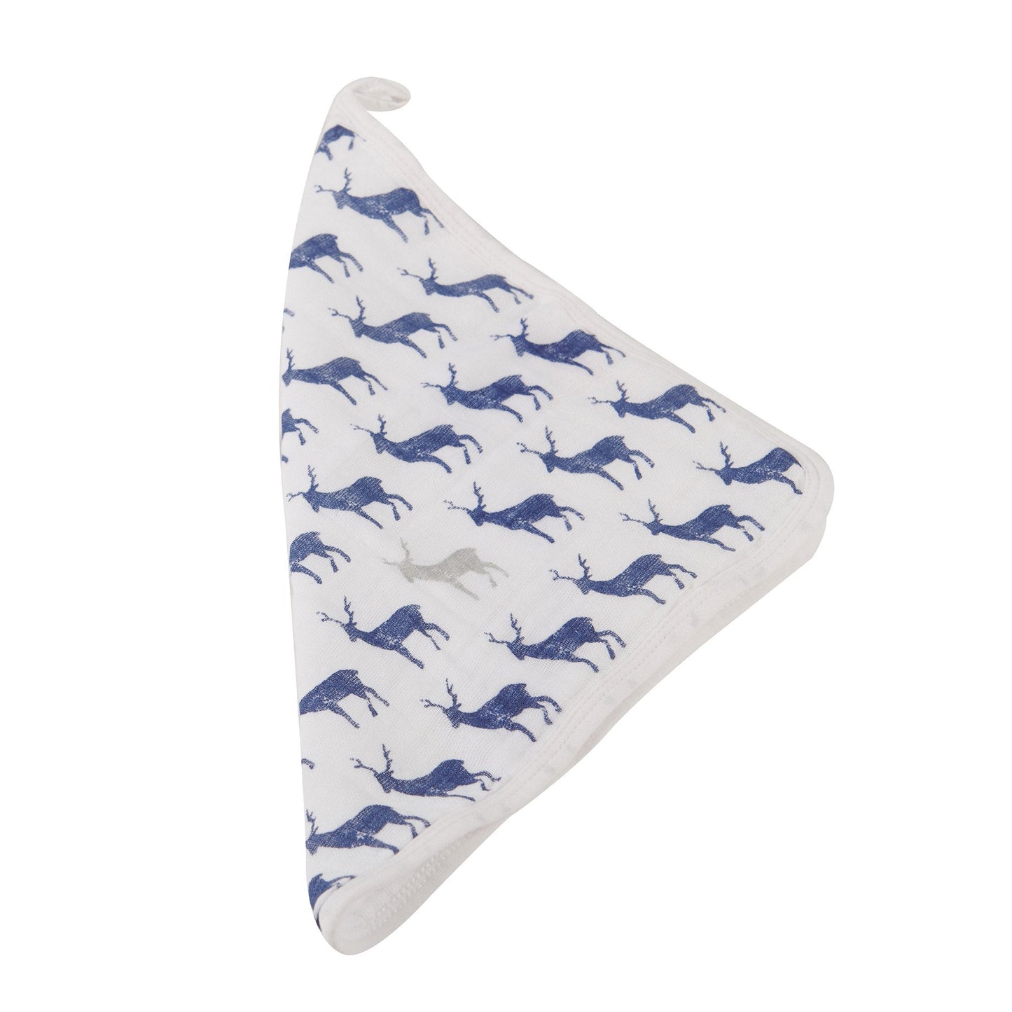 Blue Deer Cotton Washcloth Set 3 Pack Plush Bath Time Essentials for Kids Newcastle Classics