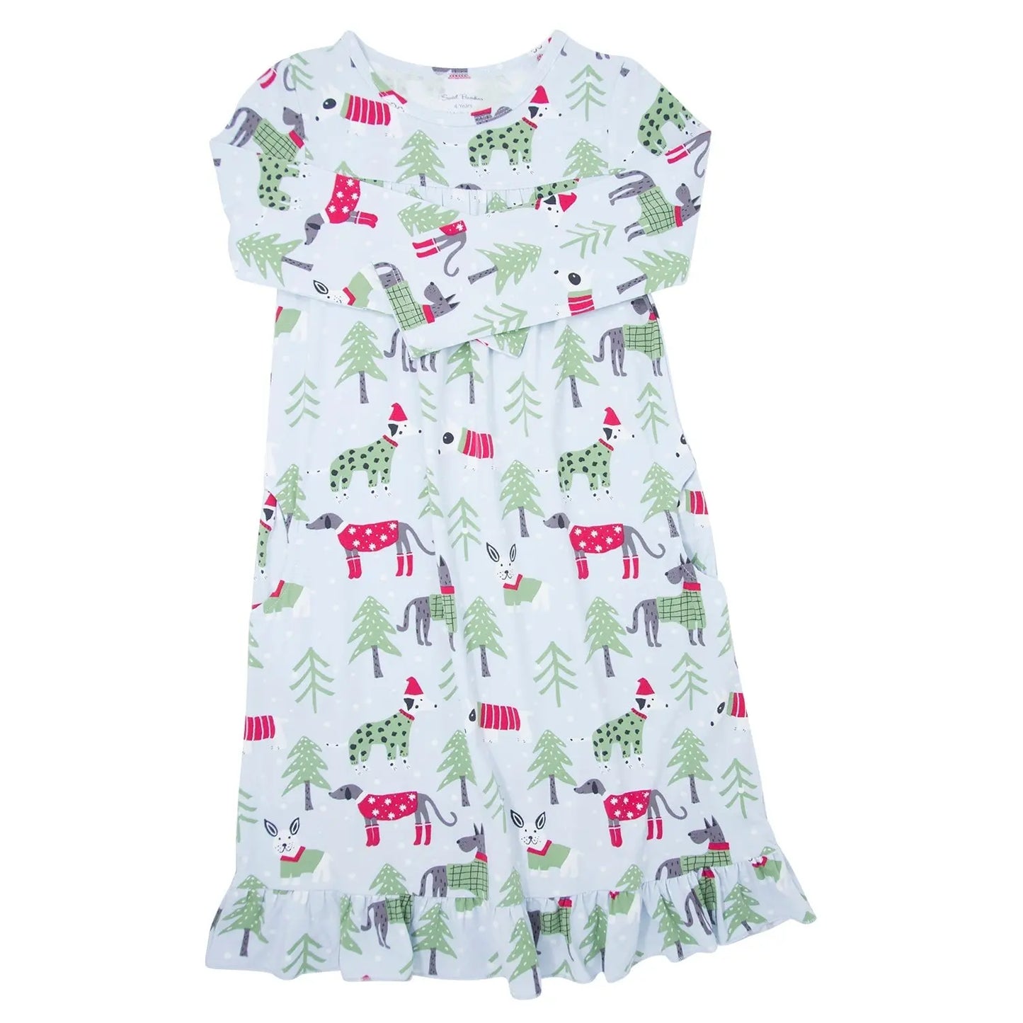 Boho Dress with Ruffles and Pockets for Extra Comfort and Style Sweet Bamboo