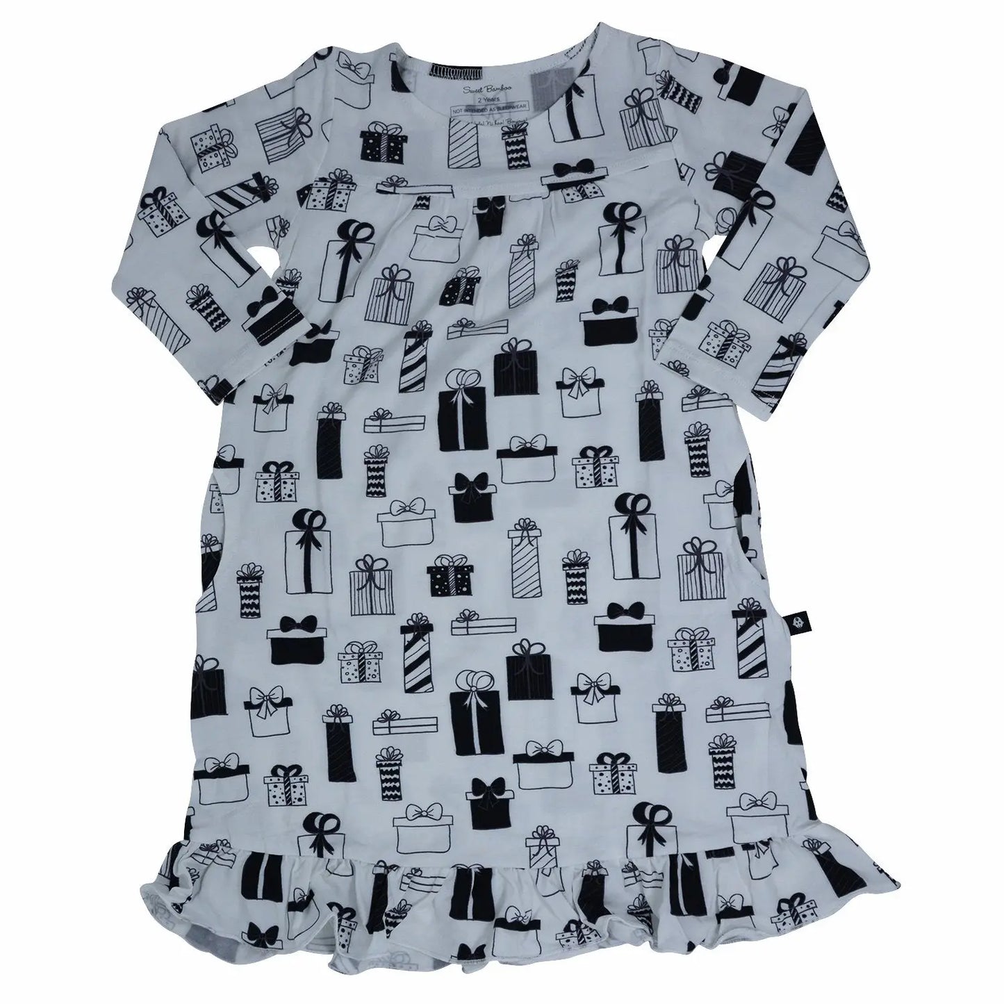 Boho Dress With Ruffles And Pockets For Women Sweet Bamboo