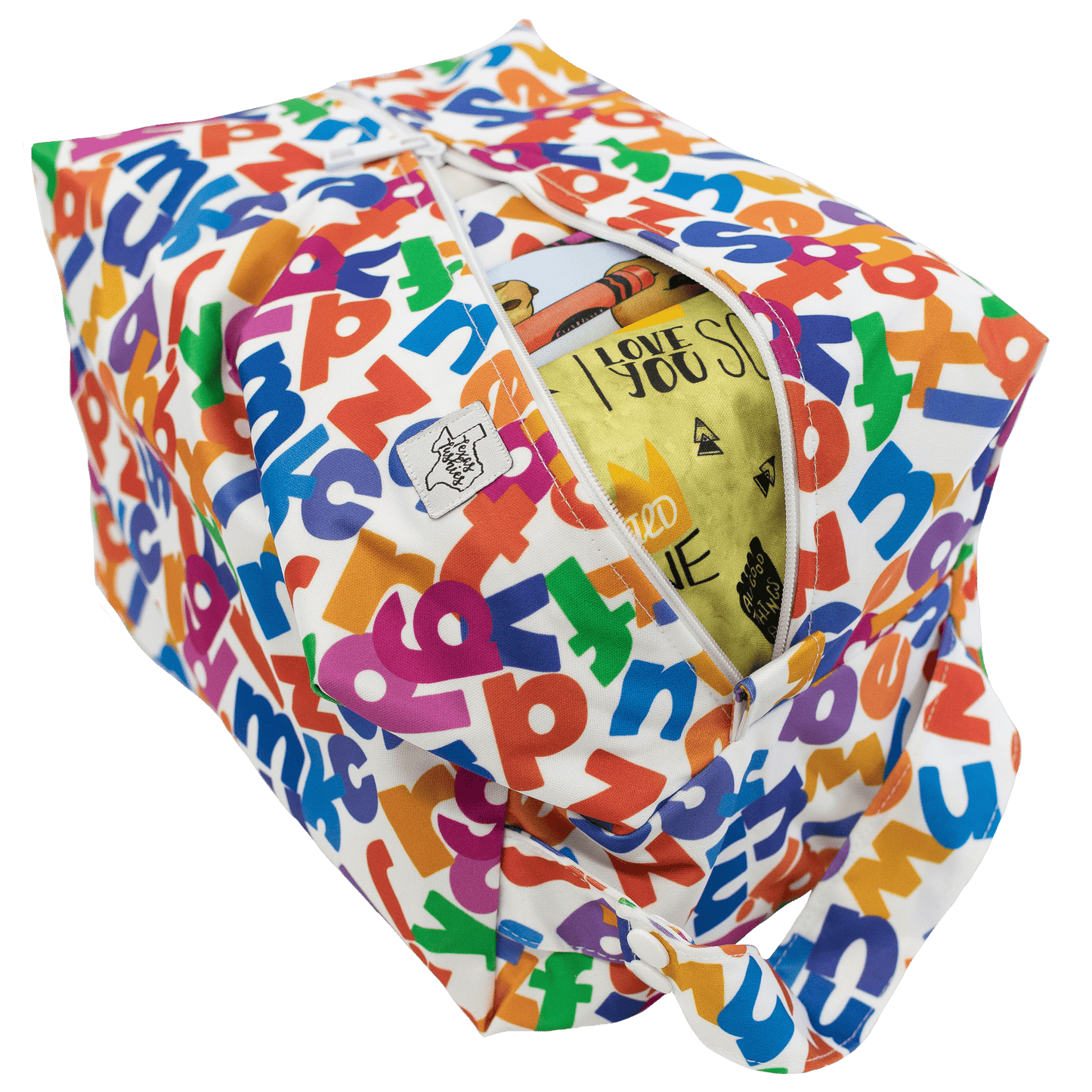 Boom Boom Diaper Pod with Two Layers of PUL and Zipper Closure Texas Tushies