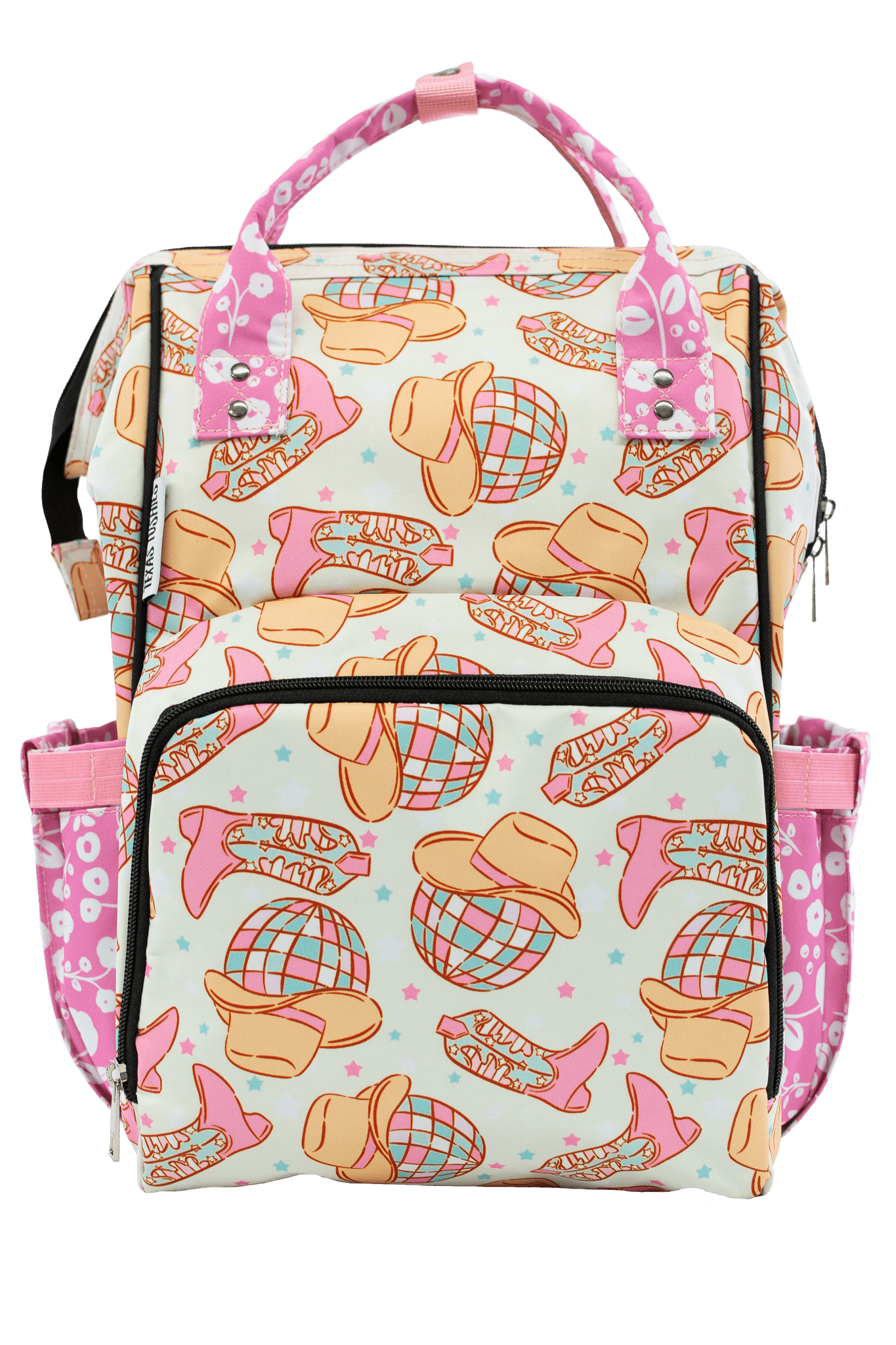 Boot Scootin Diaper Bag Trendy Backpack Style For Busy Parents Texas Tushies
