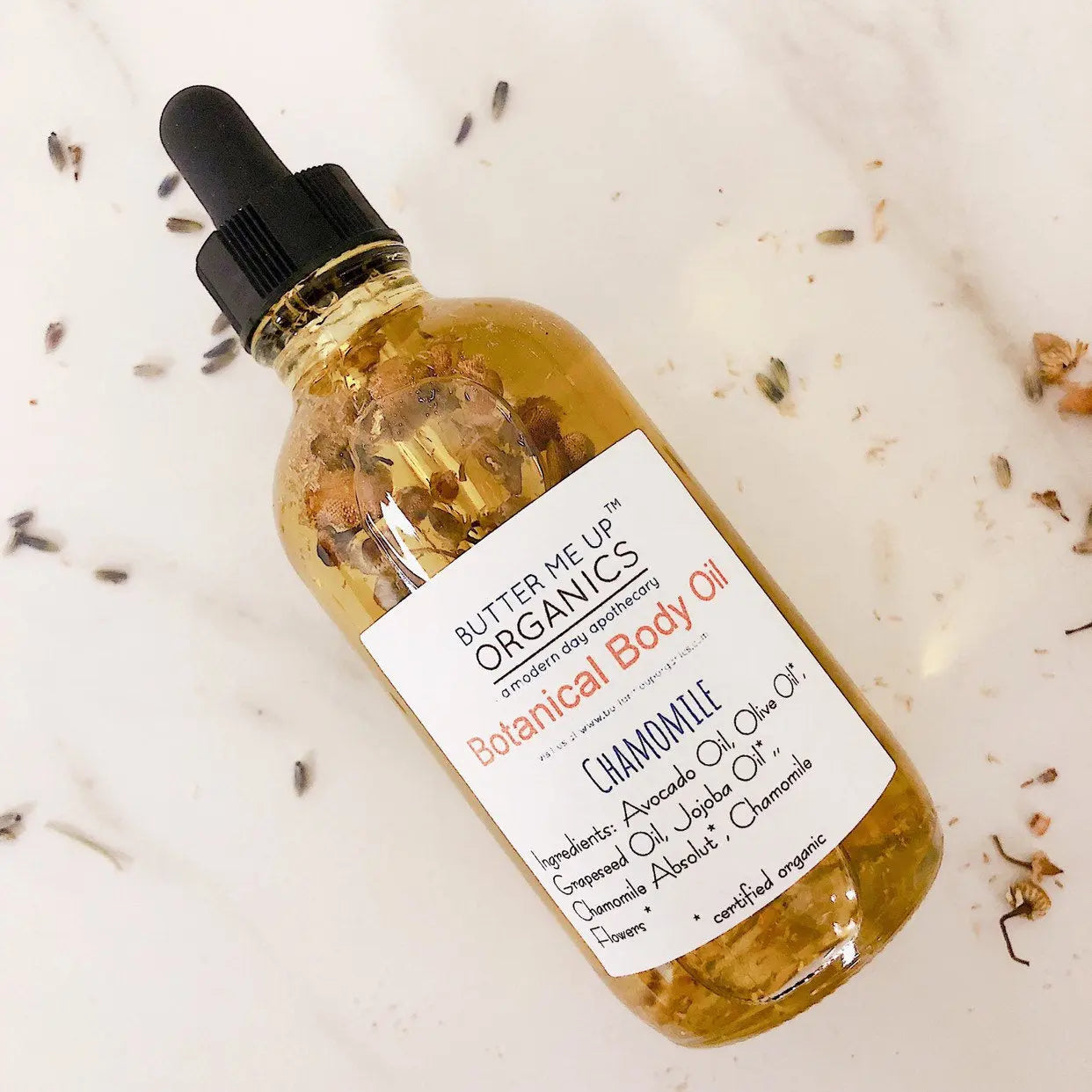 Botanical Body Oil Organic Body Lotion Moisturizer From Botanical Collection Butter Me Up Organics
