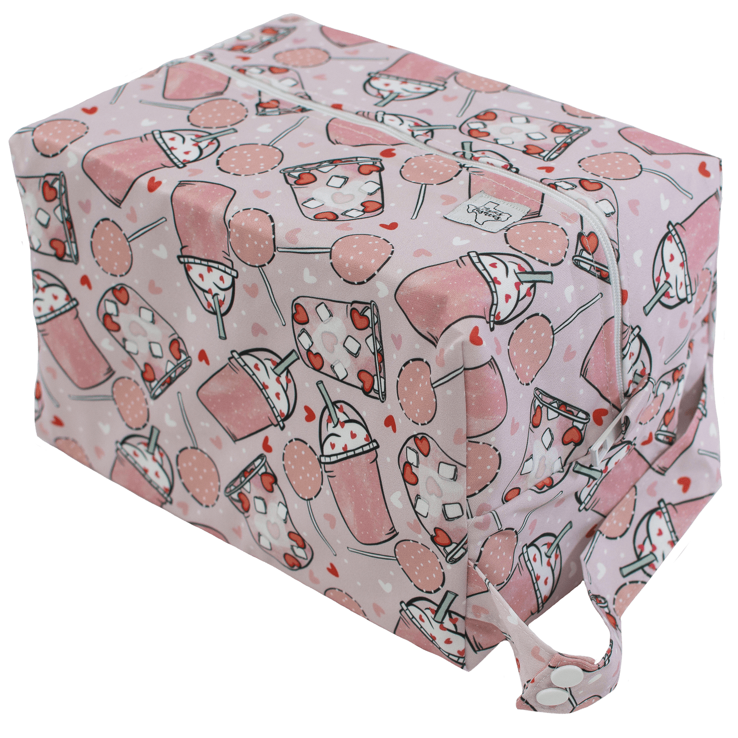 Cake Pop Diaper Pod with Two Layers of PUL and Snap Handle Texas Tushies