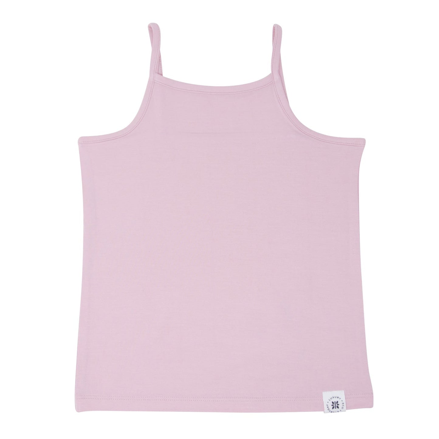 Sweet Bamboo Candy Pink Camisole Versatile Spaghetti Strap Top Tagless - Apparel & Accessories > Clothing > Lingerie > Camisoles Tops & Bottoms