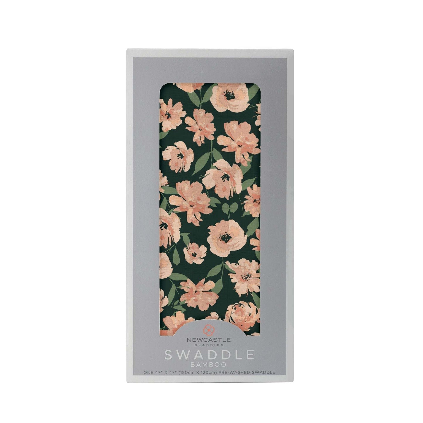 Canyon Sunset Flowers Bamboo Swaddle Blanket Soft Breathable Muslin Design Newcastle Classics