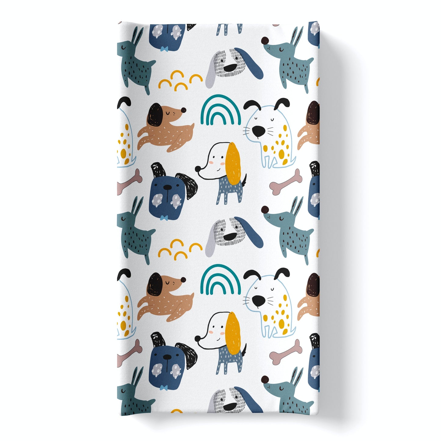 Changing Pad Cover My Best Friends Dogs Honey Lemonade