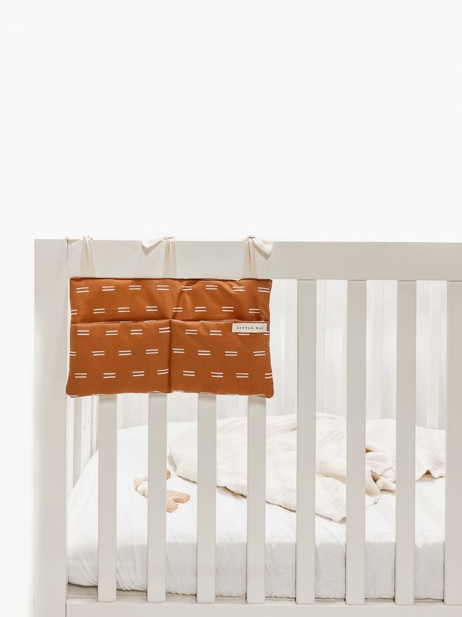Little Mae & Co Clay Crib Organizer by Little Mae Co for Nurseries and More - Everetts Place Boutique -