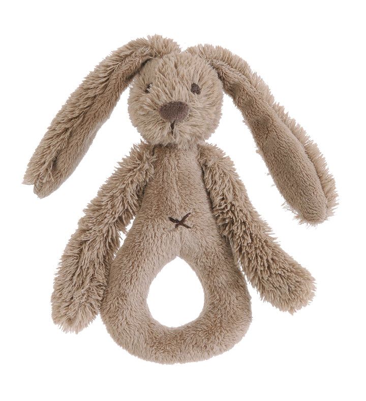 Clay Rabbit Richie Rattle by Happy Horse Soft Easy to Hold Baby Toy Newcastle Classics