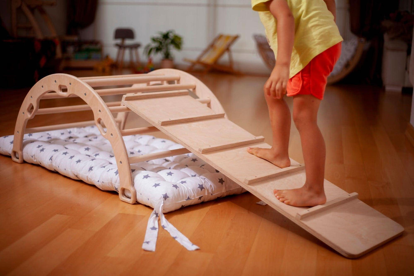 Montessori Climber Set Arch Rocker Ramp And Toddler Pillow Kidodido Everetts Place: Online Boutique