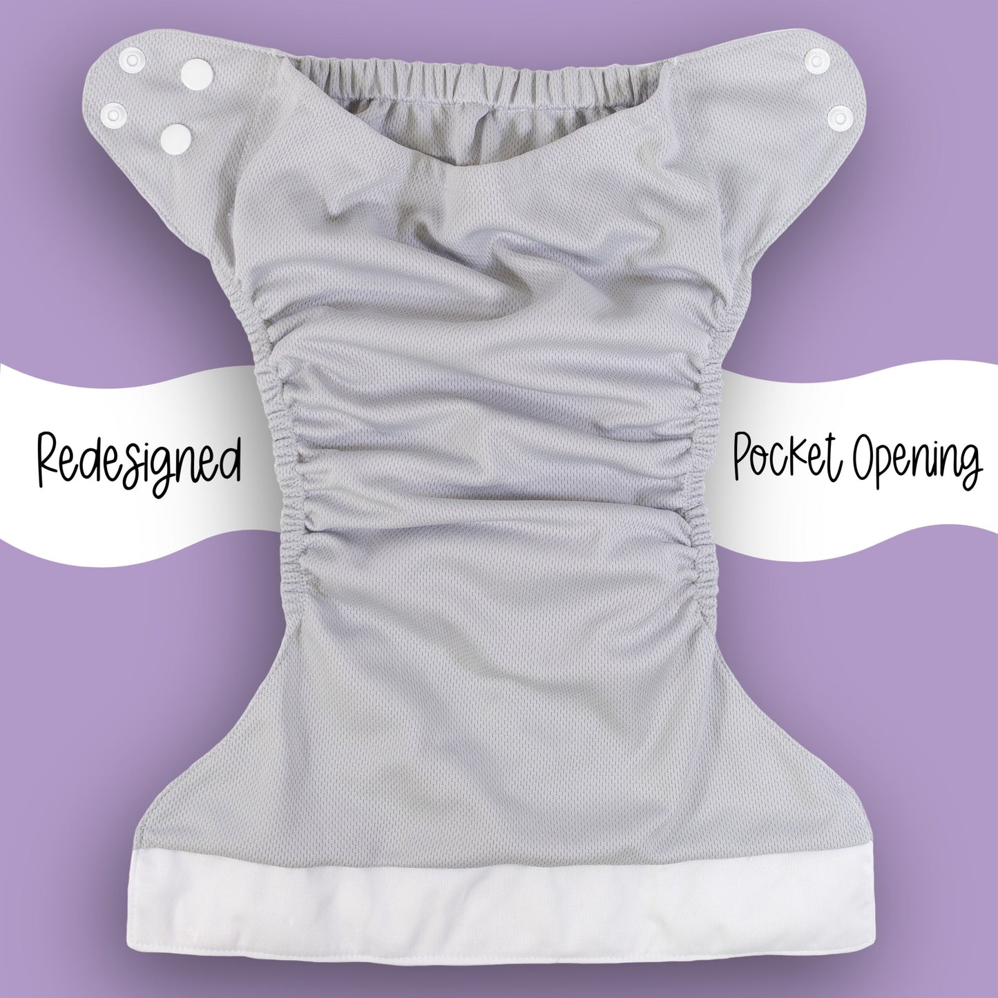 Cloth Diaper Quick Starter Kit with Three Absorbent Diapers and Inserts Texas Tushies