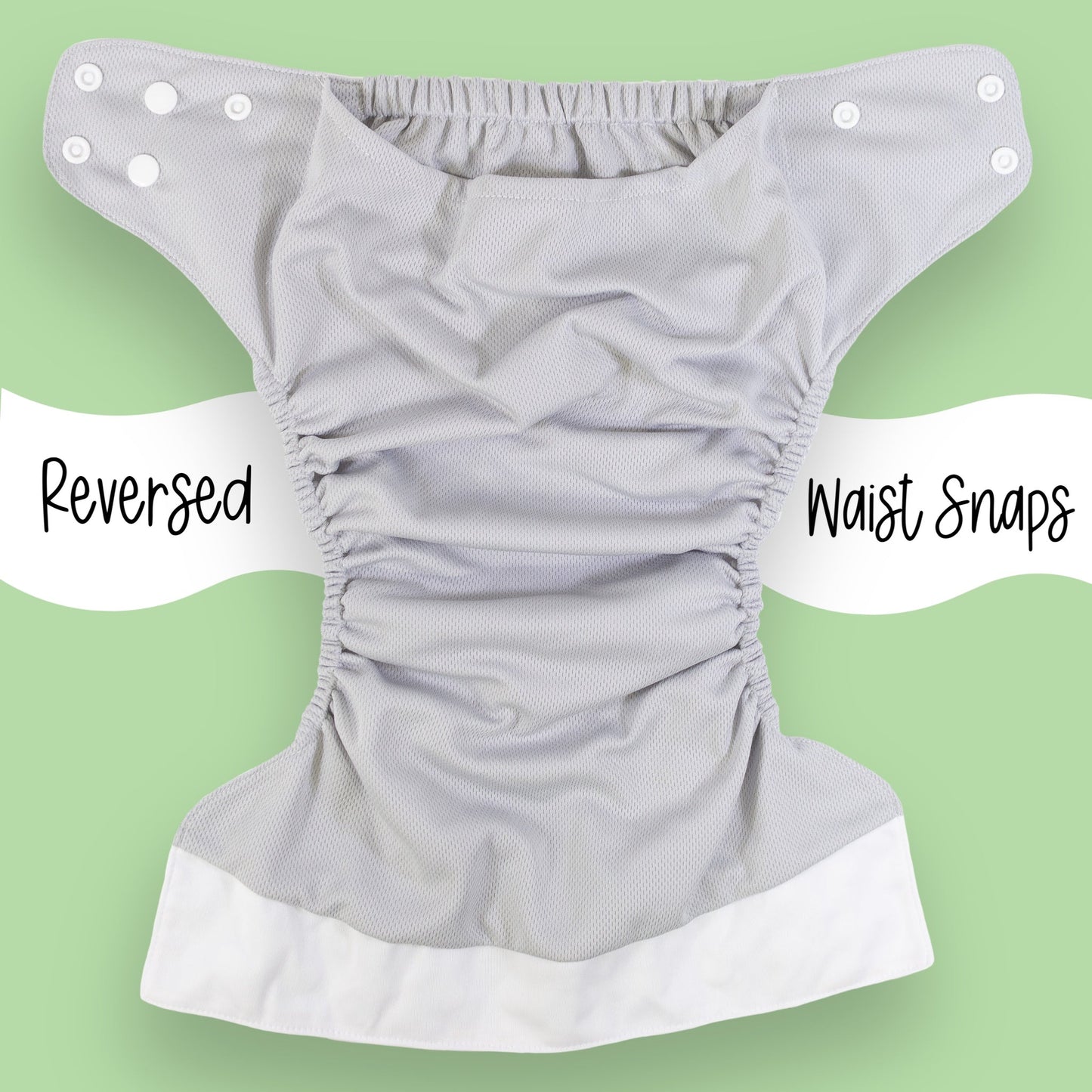 Cloth Diaper Quick Starter Kit with Three Absorbent Diapers and Inserts Texas Tushies