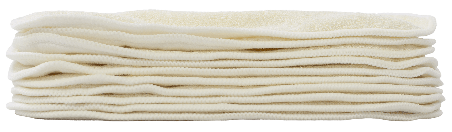 Cloud Velour Bamboo Reusable Wipes for Makeup Removal and Baby Care Texas Tushies