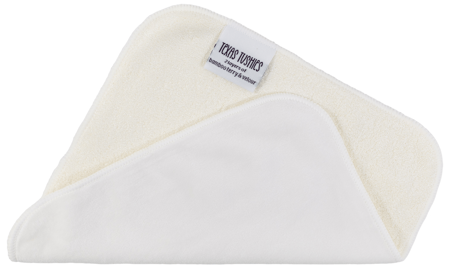 Cloud Velour Bamboo Reusable Wipes for Makeup Removal and Baby Care Texas Tushies