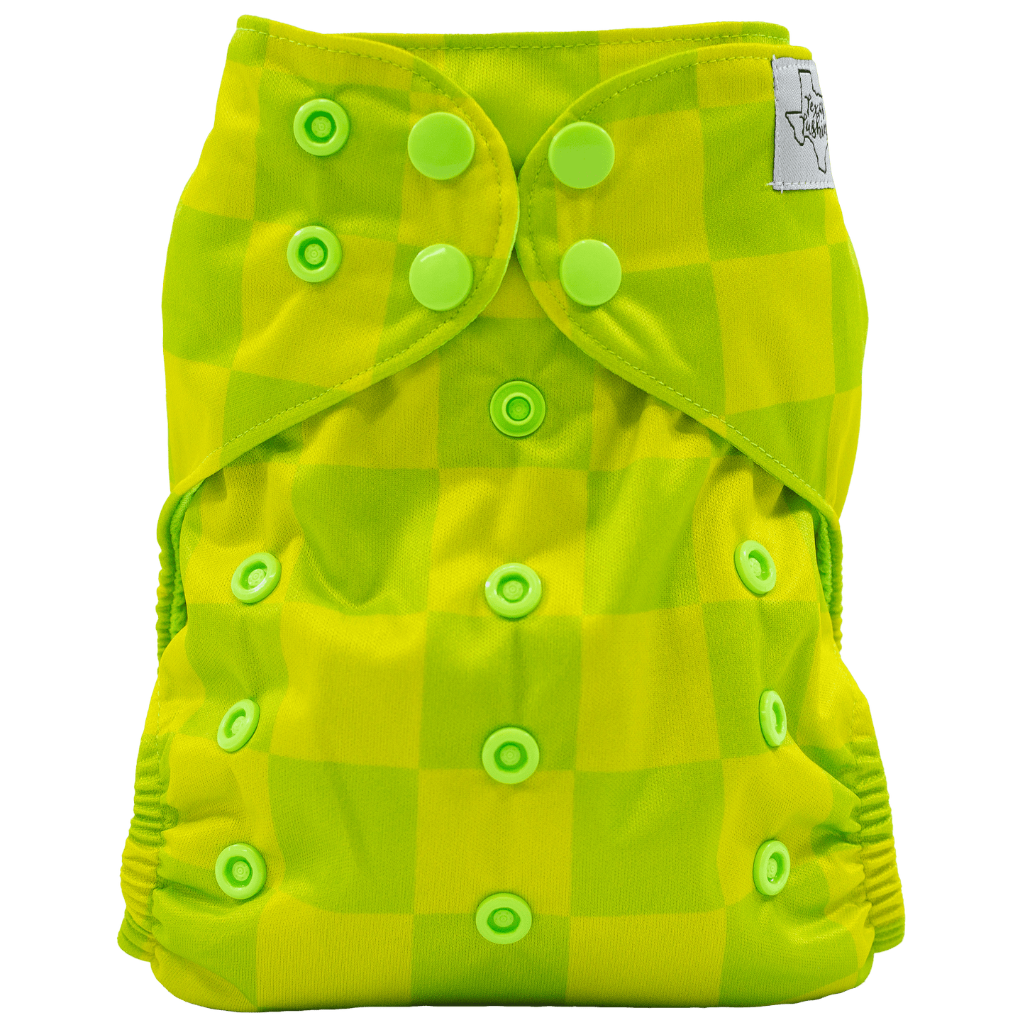 Colored AWJ Slim Fit All In One Cloth Diaper for Babies 8-40lbs Texas Tushies