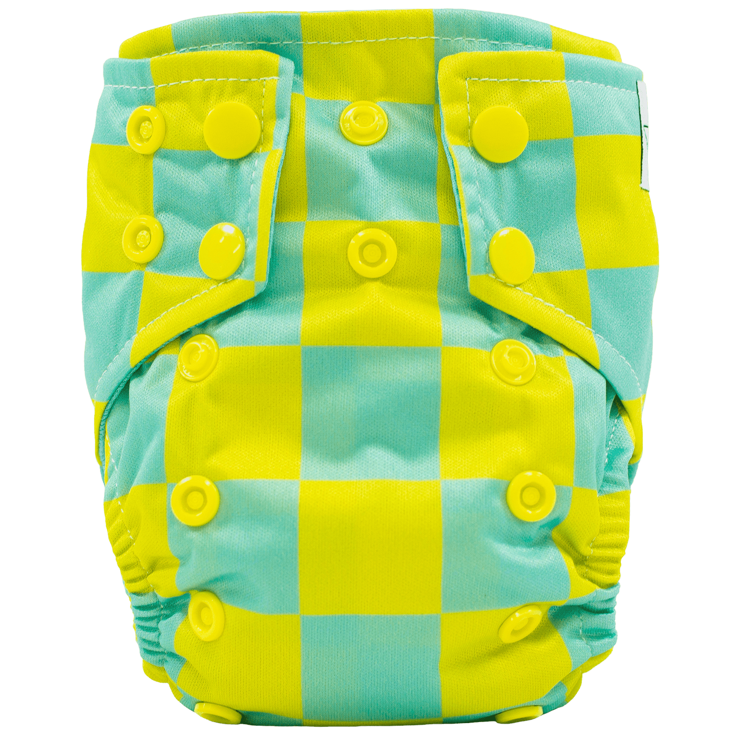 Colored AWJ Tiny Tushies Newborn AIO Cloth Diaper with Pocket Opening for Babies 5 to 20 Pounds Texas Tushies