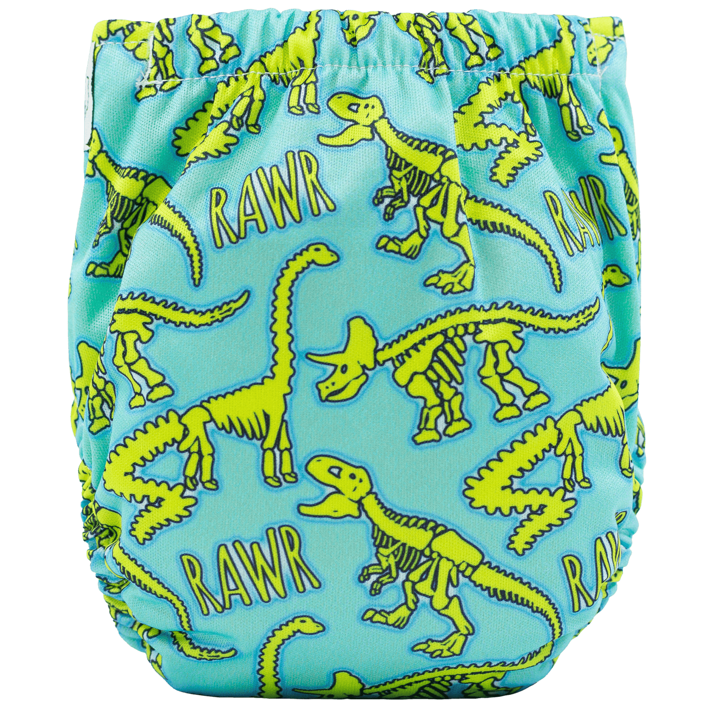 Colored AWJ Tiny Tushies Newborn AIO Cloth Diaper with Pocket Opening for Babies 5 to 20 Pounds Texas Tushies