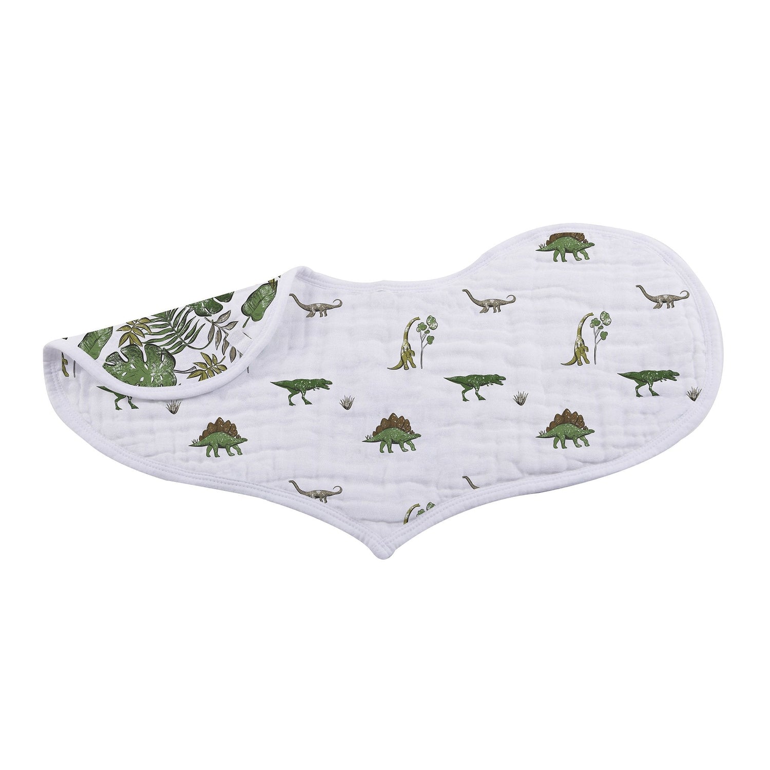 Newcastle Classics Dino Days Cotton Burp Cloth Bibs with Soft Absorbency for Modern Parents - Baby & Toddler > Nursing & Feeding > Burp Cloths Heart Bib