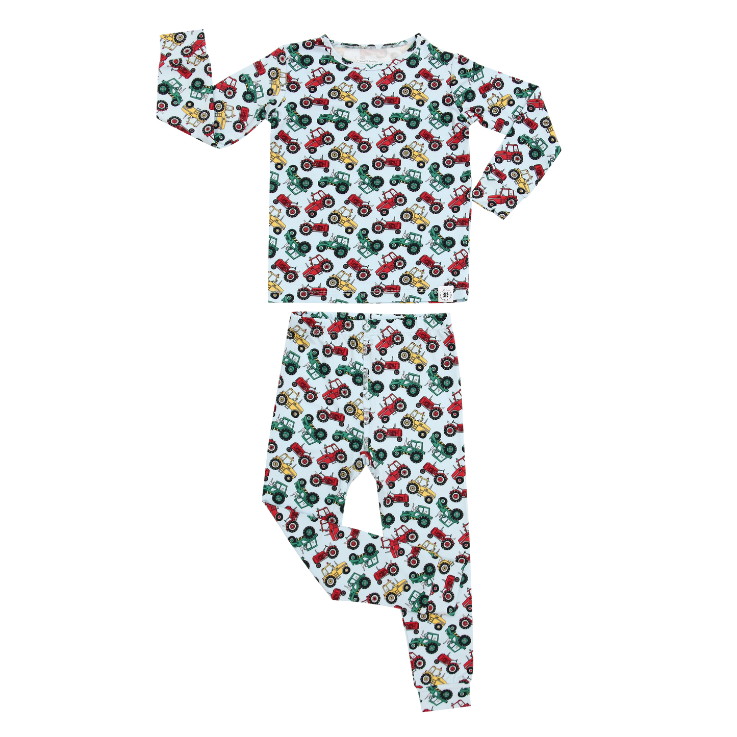 Down On The Farm Original Big Kid Pajama Set For Bedtime Sweet Bamboo Everetts Place: Online Boutique