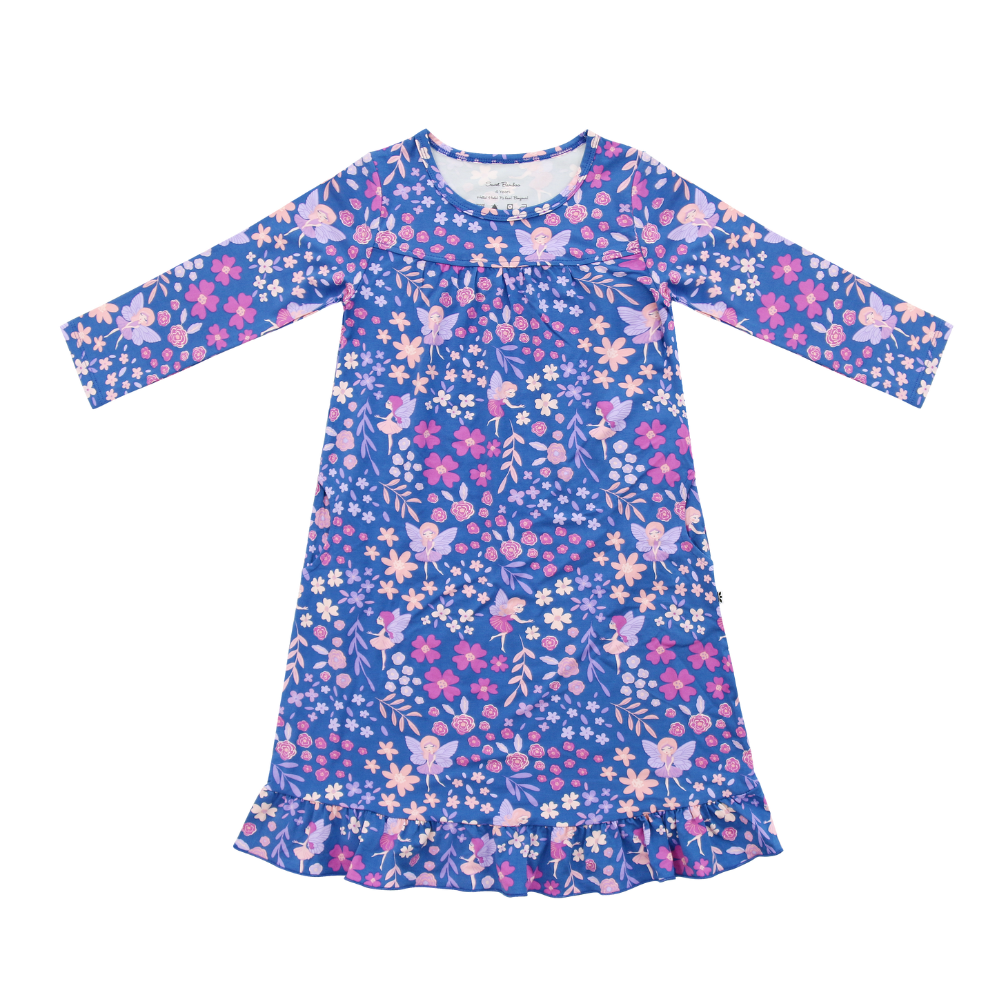 Sweet Bamboo Dream Boho Tea Length Dress For Girls Pockets Sweet Bamboo Everetts Place: Online Boutique