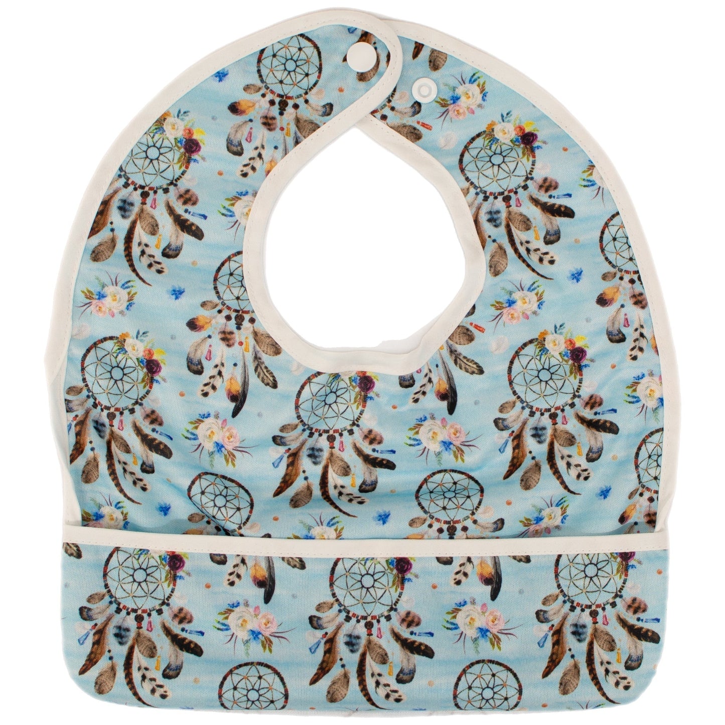 Dreamer The Flip Bib Machine Washable Water Resistant Bib With Pocket Texas Tushies