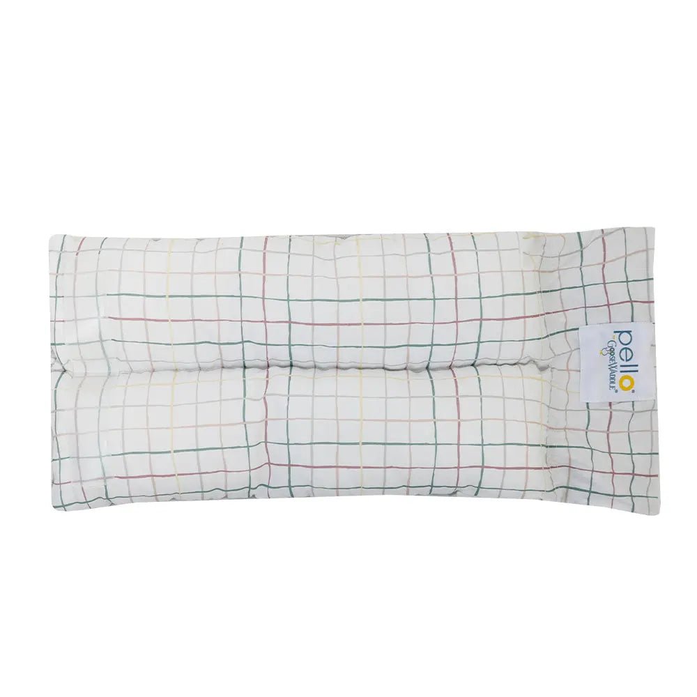 Finn Plaid Comfy Cradle Nursing Arm Pillow for Maximum Relaxation.