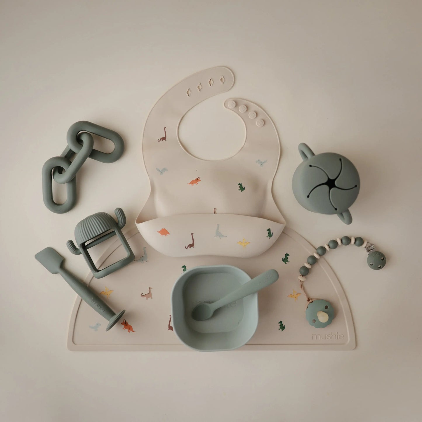 Silicone Placemat for Kids Durable and Easy to Clean Food Grade Silicone Stylish Design Mushie