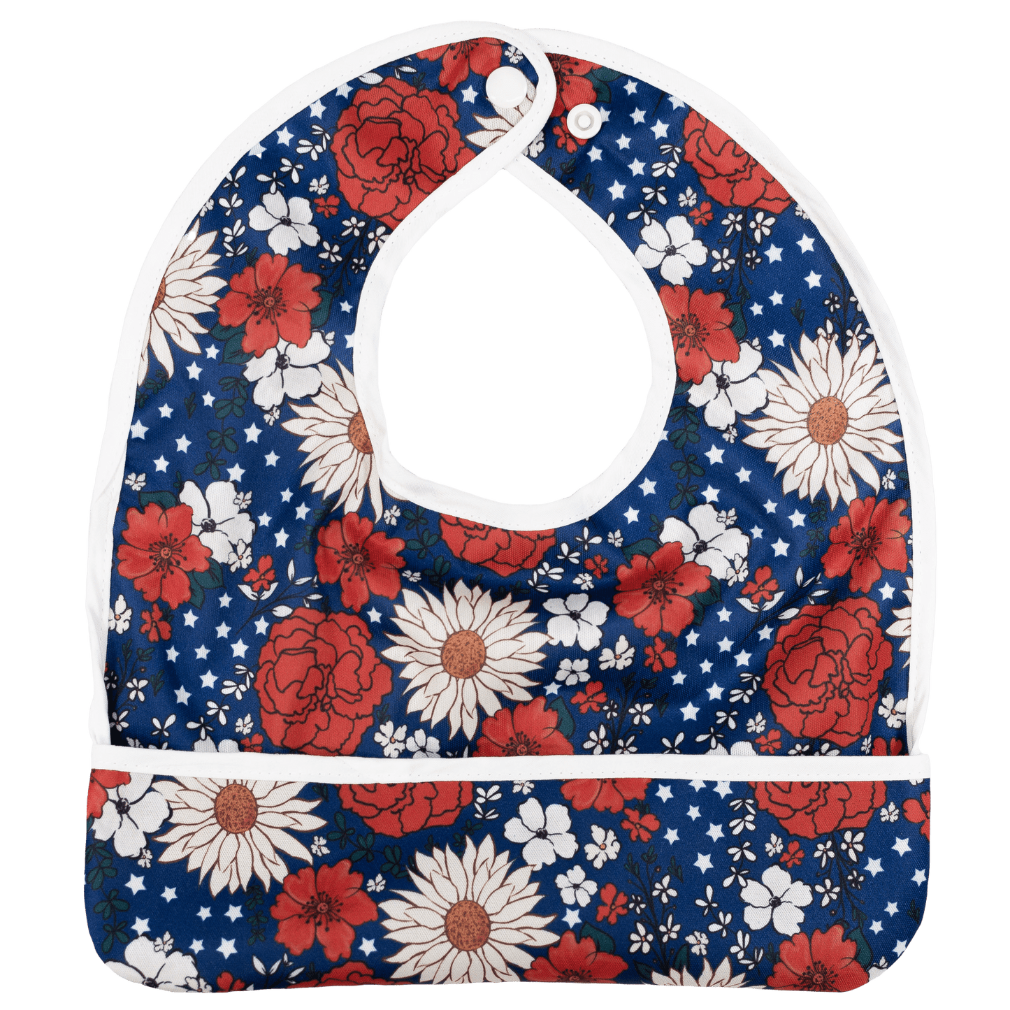 Flip Pocket Bib With Water Resistant Design And Easy Clean Features Texas Tushies