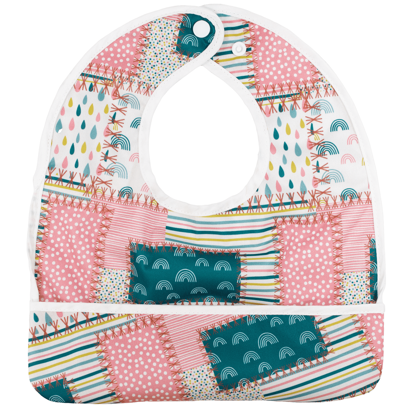 Flip Pocket Bib With Water Resistant Design And Easy Clean Features Texas Tushies