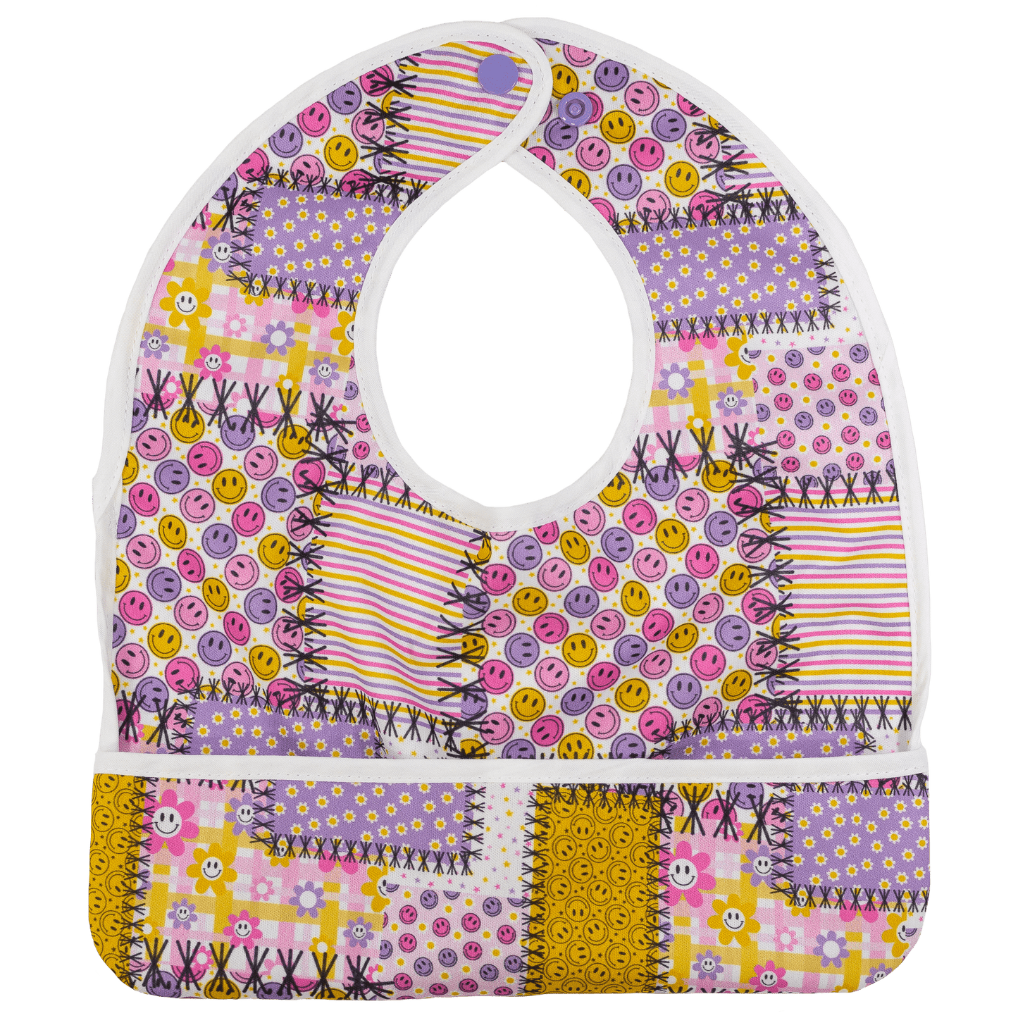 Flip Pocket Bib With Water Resistant Design And Easy Clean Features Texas Tushies