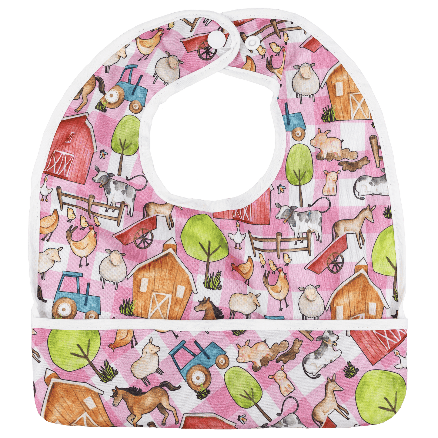 Flip Pocket Bib With Water Resistant Design And Easy Clean Features Texas Tushies