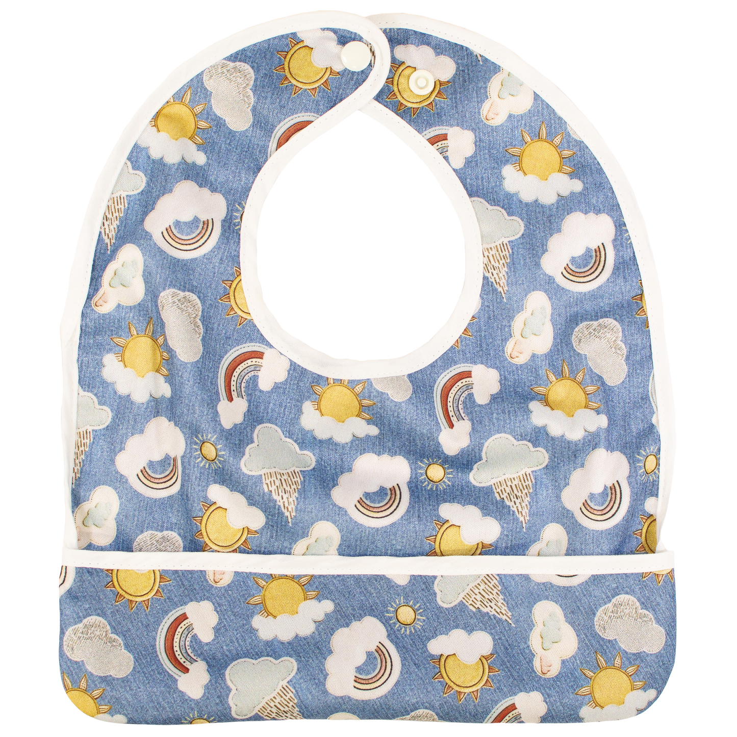 Flip Pocket Bib With Water Resistant Design And Easy Clean Features Texas Tushies