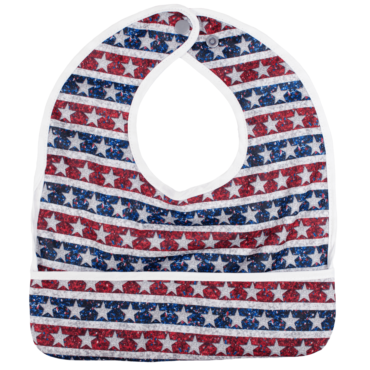 Flip Pocket Bib With Water Resistant Design And Easy Clean Features Texas Tushies