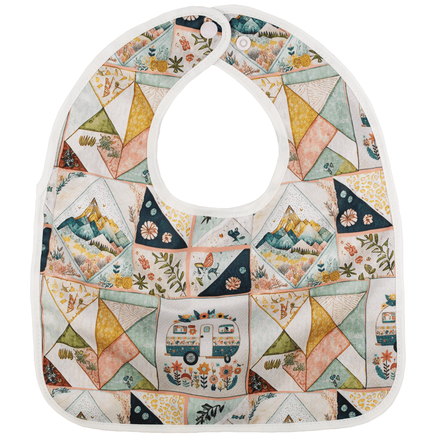 Flip Pocket Bib With Water Resistant Design And Easy Clean Features Texas Tushies