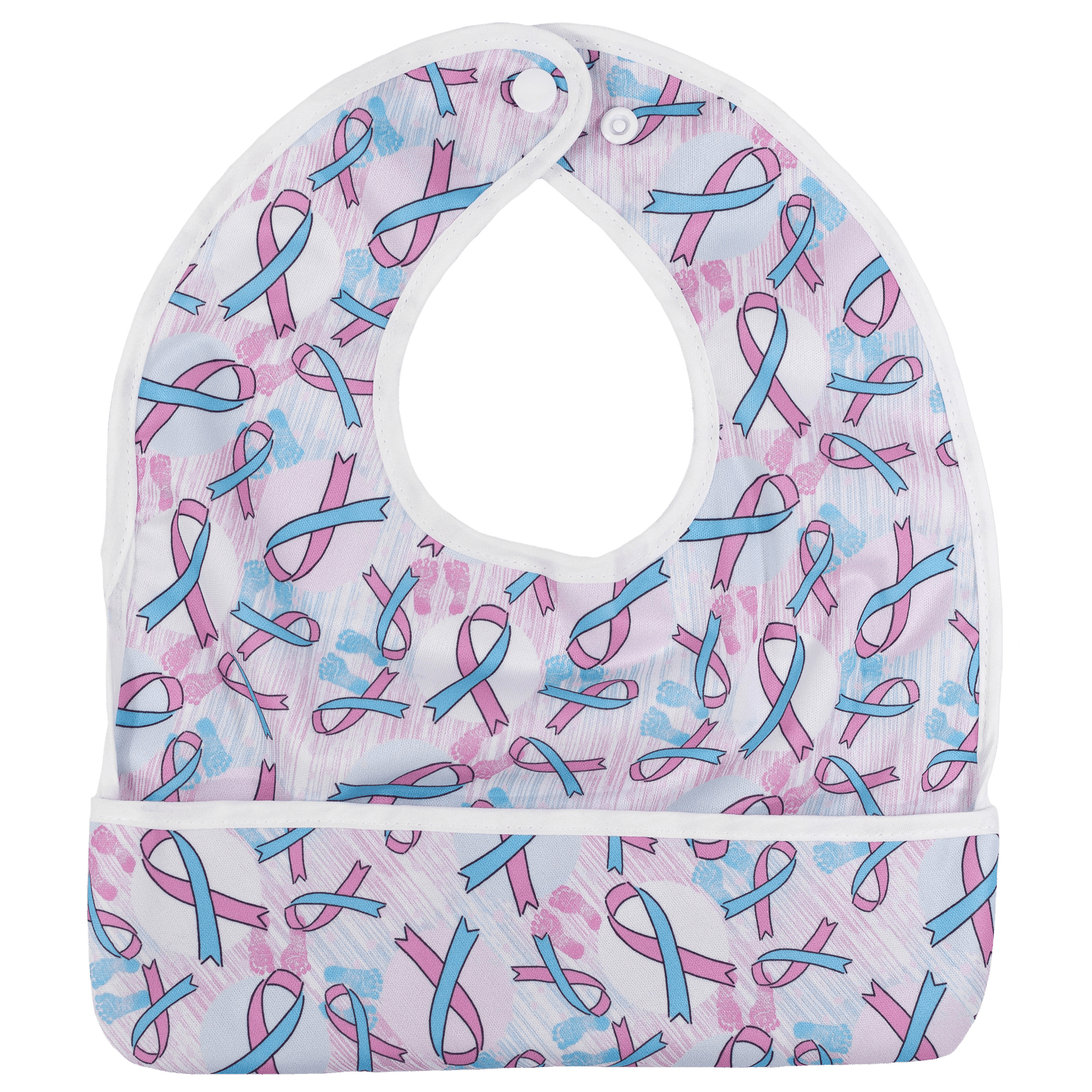 Flip Pocket Bib With Water Resistant Design And Easy Clean Features Texas Tushies