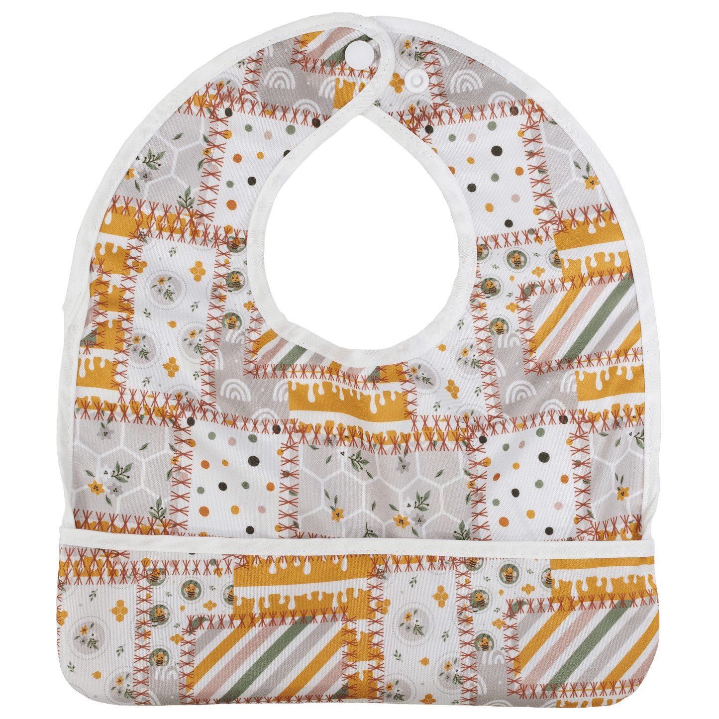Flip Pocket Bib With Water Resistant Design And Easy Clean Features Texas Tushies