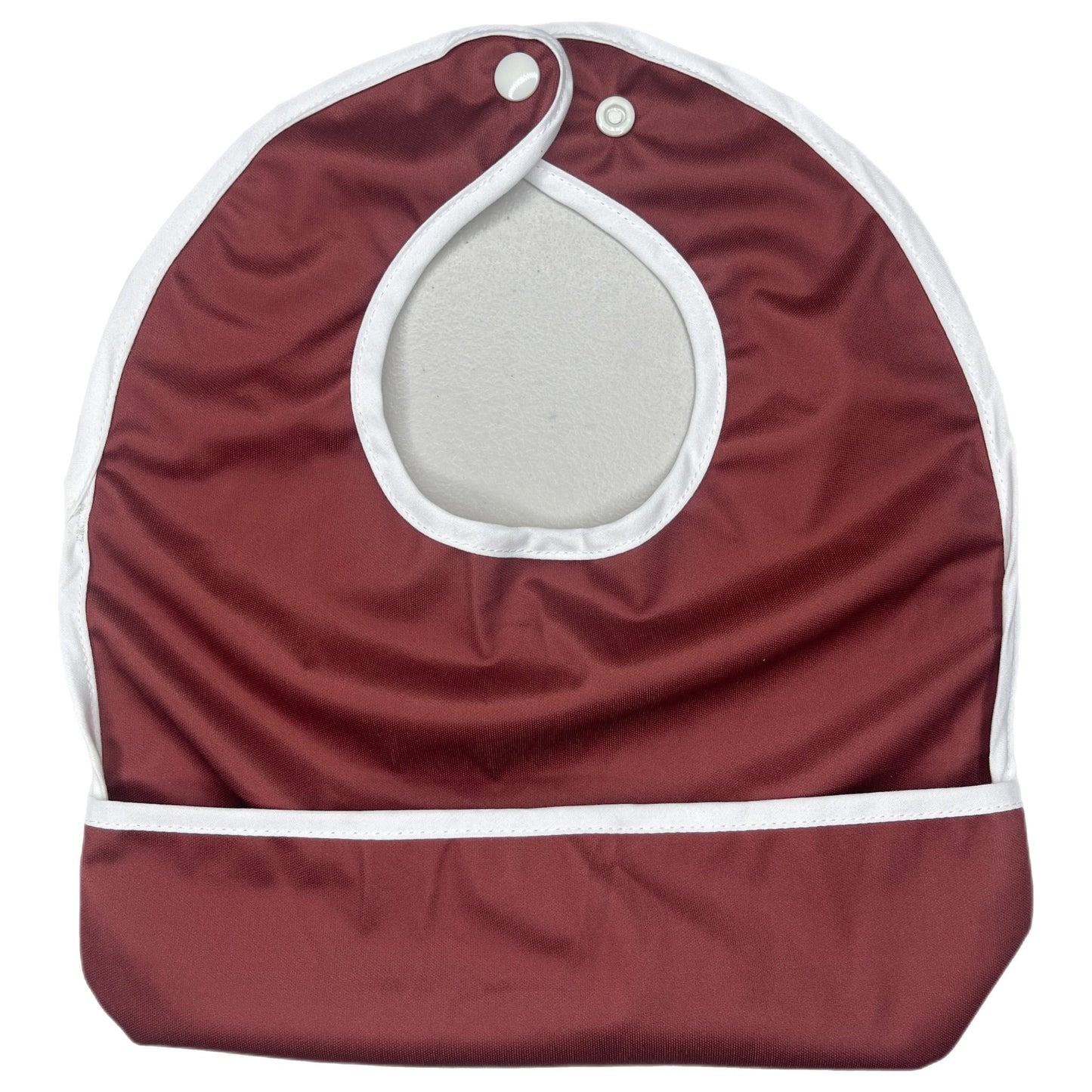 Foliage Solids Flip Bibs with Catch Pocket and Reversible Design for Easy Cleaning Texas Tushies