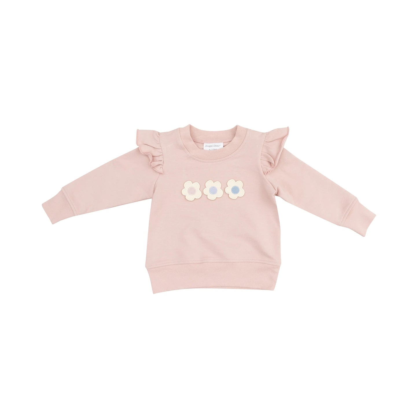 French Terry Ruffle Sweatshirt And Leggings Set Daisy Pop By Angel Dear Angel Dear